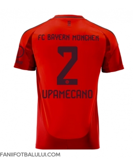 Bayern Munich Dayot Upamecano #2 Tricou Fotbal Replică 2024-25 Barbati Acasa